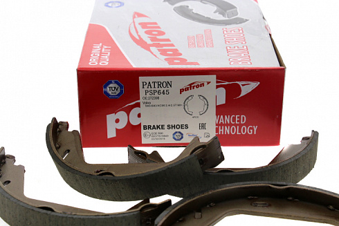 Колодки тормозные PATRON PSP645