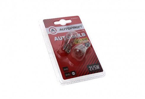 Лампа 12V W21/5W 2х-конт. без цоколя AUTOPROFI (2 шт)
