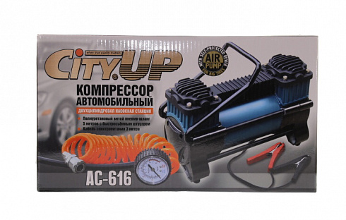 Компрессор CITY UP AC-616 2-х цилиндровый