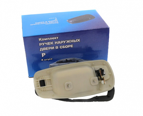 Ручки дверей 2170 наружные ЕВРО Снежная королева