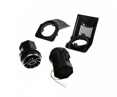 Сопло отопителя 2107 боковое (2 шт) стиль AMG с подсветкой LED хром
