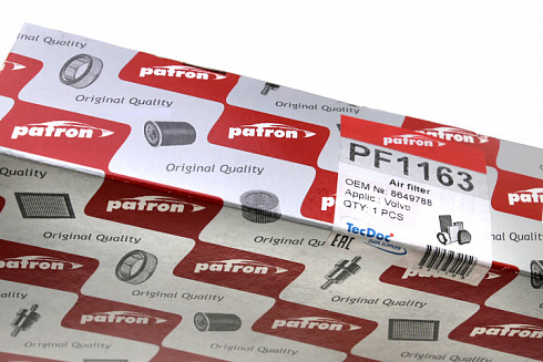 Фильтр воздушный PATRON PF1163