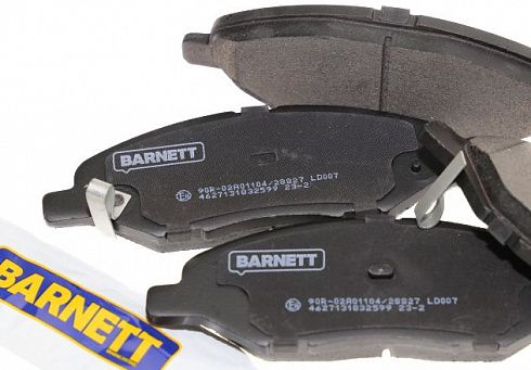 Колодки Веста NG тормозные передние BARNETT LD007 с 2023 г,в, 8460013695