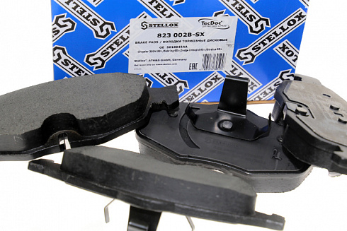 Колодки тормозные STELLOX 823002BSX