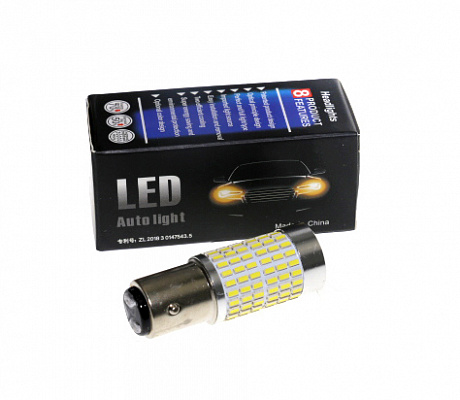 Диод 12V 21W 2-х контакт.белый (144SMD диодов) S0006