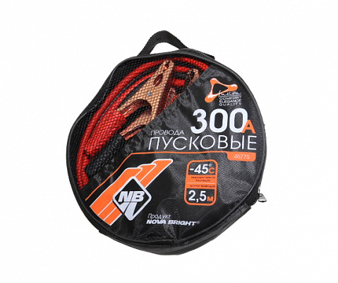 Провода пусковые 300 А NOVA