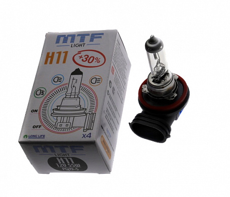 Лампа Н-11 12V  55W MTF +30% HS1211
