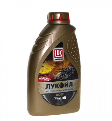 Масло мотор. ЛУКОЙЛ  Синтетик ЛЮКС  5/40  1л синт.