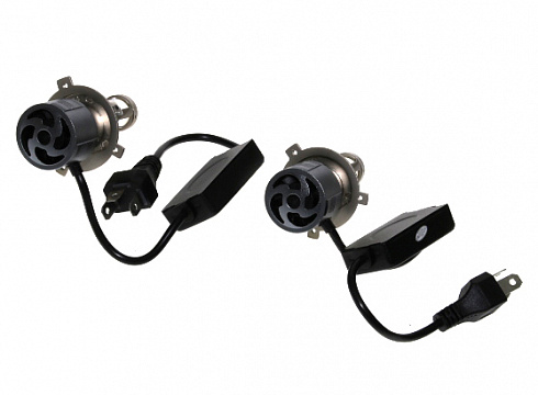 Лампы светодиодные NIGHT VISION H4 9-36V 38W 12000LM 6000K с линзами