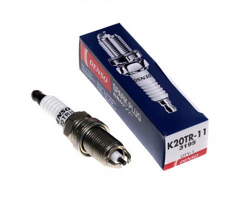 Свеча DENSO Ларгус (D-14) 16-ти клап, K20TR11 (2х электродная)