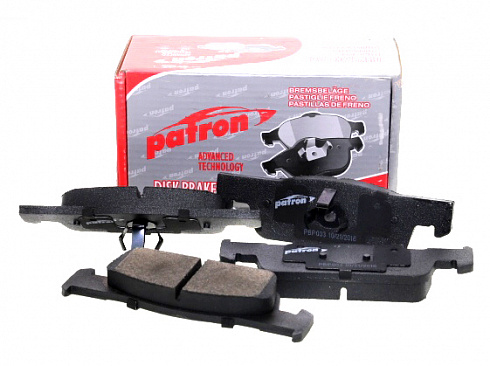 Колодки тормозные PATRON PBP003