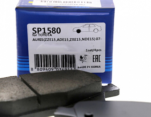 Колодки тормозные HI-Q SP1580