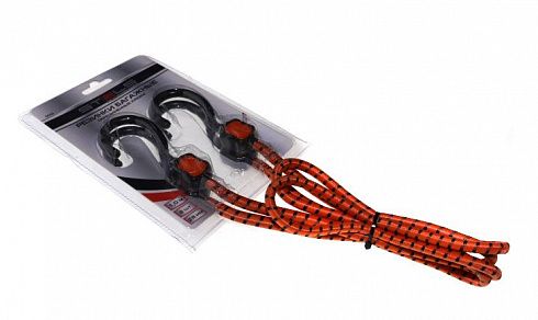 Жгуты для багажа STELS 1м (2шт) обрез.крюк 54363