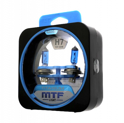 Лампы Н-7 12V  55W MTF TITANIUM