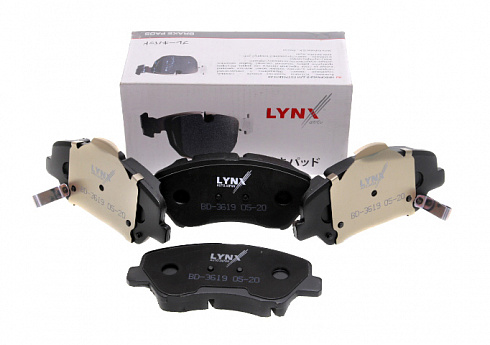 Колодки тормозные LYNX BD3619