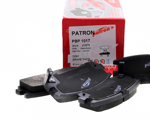 Колодки тормозные PATRON PBP1017