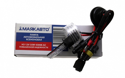 Лампа КСЕНОН МАЯК H-3 4300K 35W AC 4302н3