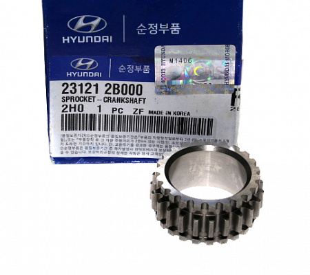 Шестерня коленвала HYUNDAI 231212B000