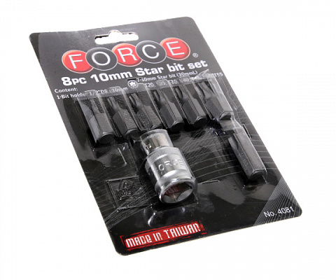 Набор звёзд-бит FORCE 4081 8 предм.