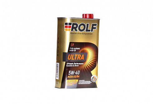 Масло мотор. ROLF ULTRA 5/40  1л синтетика