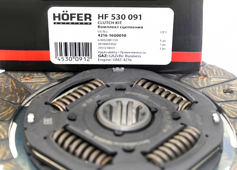 Корзина сцепления в сборе ДВС УМЗ-4216 Бизнес HOFER HF530091