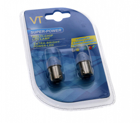 Диод 12V 21W белый 3D 2835 матовый (2 шт) VT