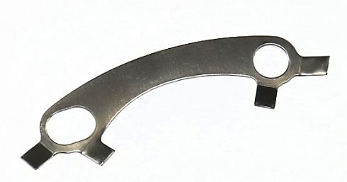 Пластина стопор.гайки маховика 2410