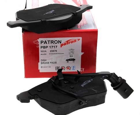 Колодки тормозные PATRON PBP1717