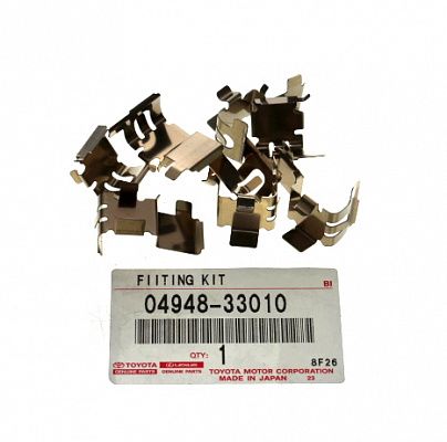 Рем-кт крепления колодок торм. TOYOTA 0494833010