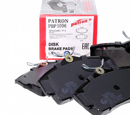 Колодки тормозные PATRON PBP1096