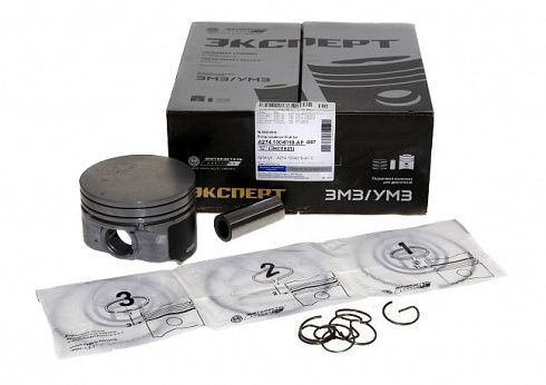 Поршни ДВС УМЗ-А274 97.0 "С" с пальц. и кольцами Евро-4,5 "Эксперт"