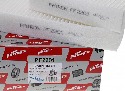 Фильтр салона PATRON PF2201