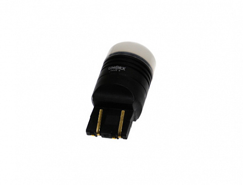 Диод 12V 21/5W 2-х конт.без цоколя белый (9 SMD диода) матовый биполярный