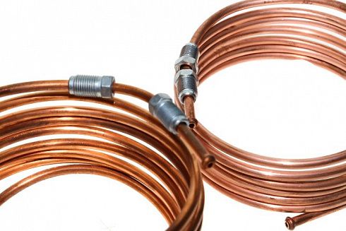 Трубка тормозная универсальная WP358 L=4000mm,D=4,75mm, штуцера М10*1,0