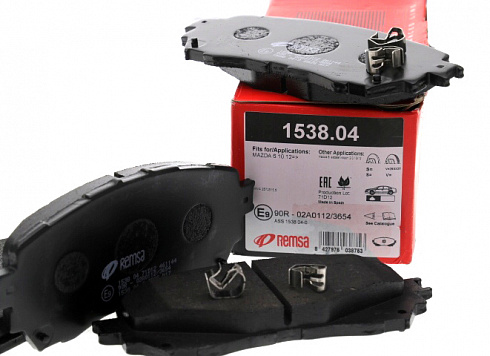 Колодки тормозные REMSA 153804