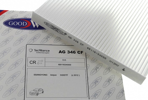 Фильтр салона Good Will AG346cf
