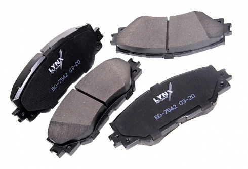 Колодки тормозные LYNX BD7542