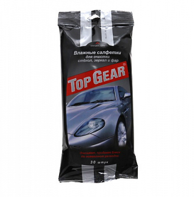 Салфетки FALCON для стёкол Top Gear 30 шт.