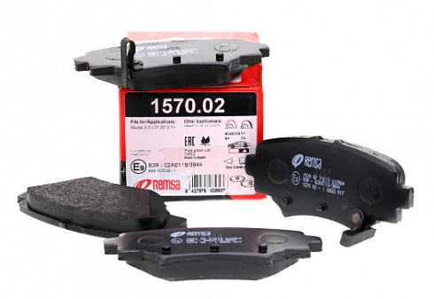 Колодки тормозные REMSA 157002