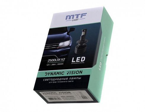 Лампы светодиодные MTF DYNAMIC VISION HB3 28W 5500LM