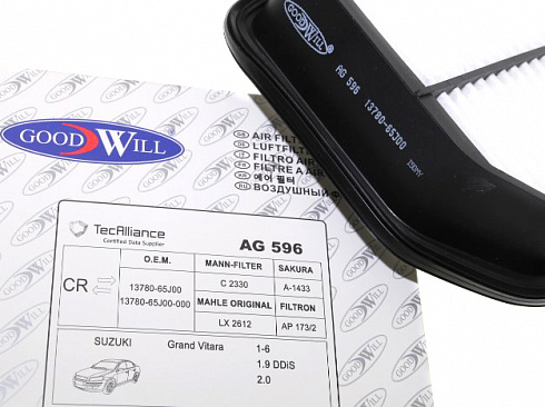 Фильтр воздушный Good Will AG596