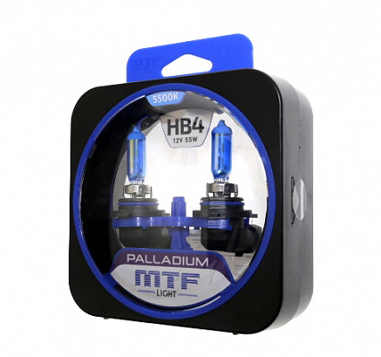 Лампы НB-4 9006 12V 55W MTF PALLADIUM