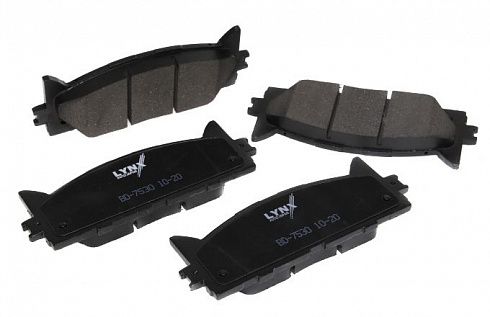 Колодки тормозные LYNX BD7530