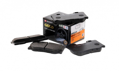 Колодки тормозные HSB HP5249