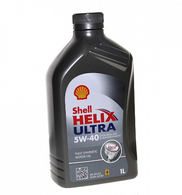 Масло мотор. SHELL Helix Ultra  5/40  1л синт.