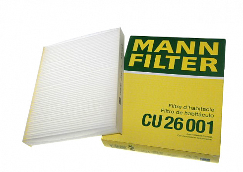Фильтр салона MANN CU26001