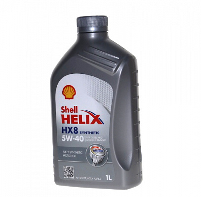 Масло мотор. SHELL Helix HX8 5/40  1 л