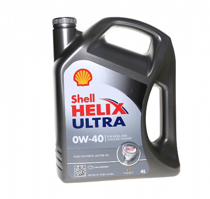 Масло мотор. SHELL  Helix Ultra Extra Polar  0/40  4л синт.(серый)