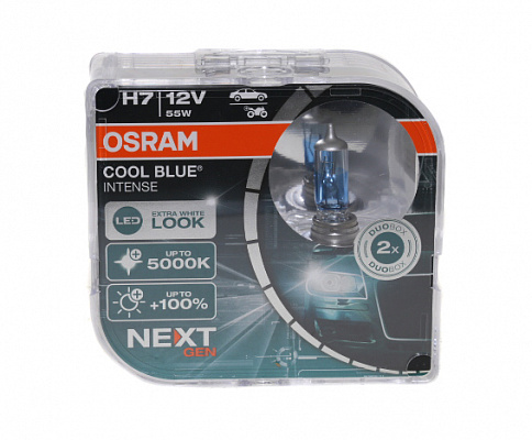 Лампы Н-7 12V  55W OSRAM +100% 64210CBN-HCB 5000K
