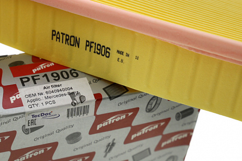 Фильтр воздушный PATRON PF1906